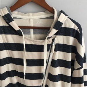 LOFT zip up hoodie